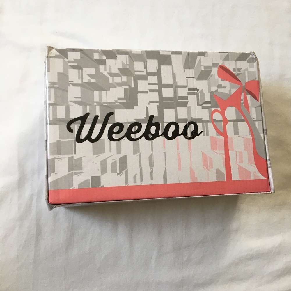 Brand New White Platform Sneakers